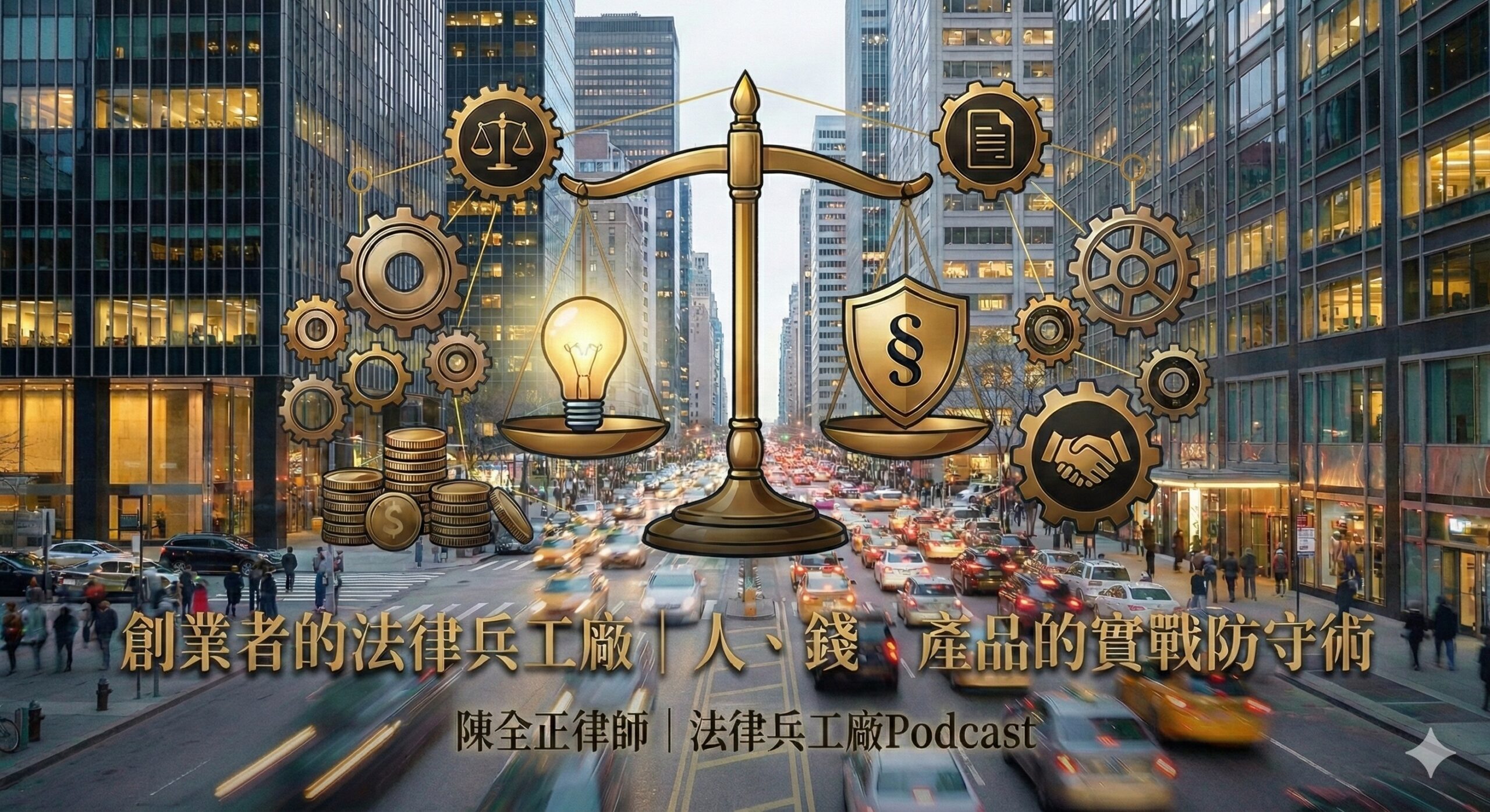 創業法律懶人包｜陳全正律師：從股權、商標到合約，創業者的「法律兵工廠」實戰指南